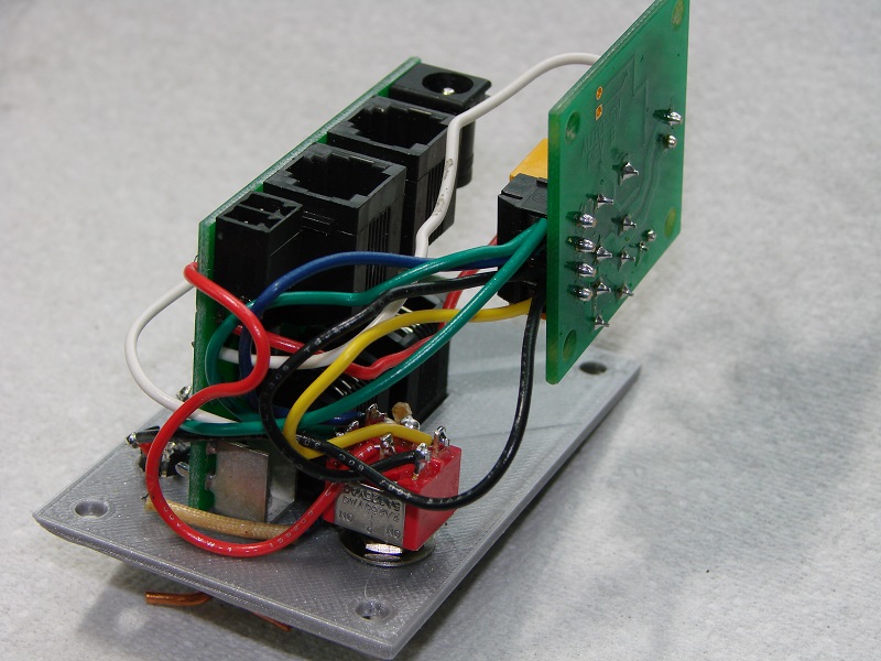 thumbnail image 2 of NCE Power Cab Holder – 3D Printed Mount For Digital Model Train Controller 2 of 6
